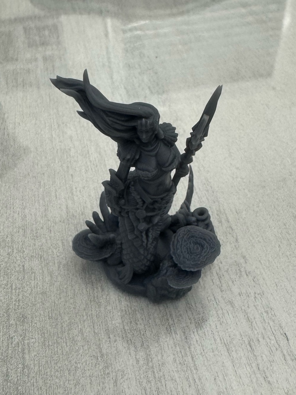 NWOT Lethal Shadows Miniatures Mermaid Warrior Princess Gaming Mini